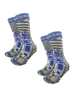 Calceta r2-d2 transpirable Ventdepot de algodón para hombre