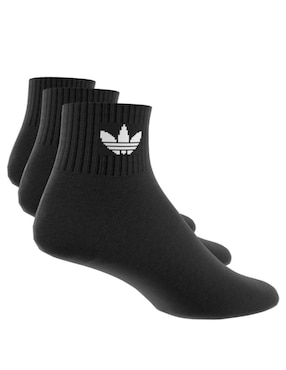 Set de calceta comfort Adidas Originals para hombre 3 pares