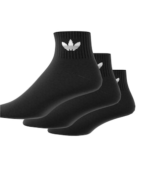 Set de calceta comfort Adidas Originals para hombre 3 pares