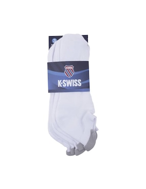 Set de calcetín comfort K-Swiss de algodón para hombre 3 pares