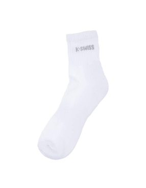 Set de calceta comfort K-Swiss de algodón para hombre 3 pares