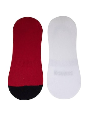 Set protector de pie comfort K-Swiss de algodón para hombre 2 pares