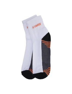 Set de calcetín comfort K-Swiss de algodón para hombre 3 pares