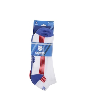 Set de tín K-Swiss de algodón para hombre 3 pares
