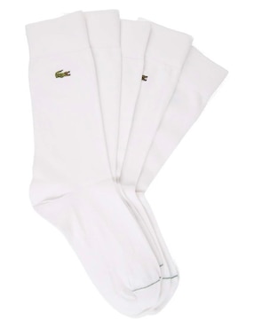 Set de calcetín comfort Lacoste de algodón para hombre 5 pares
