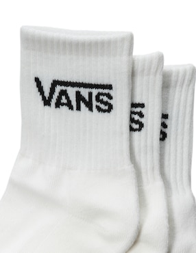 Set de calcetín comfort Vans de algodón para hombre 3 pares