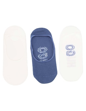 Set protector de pie comfort Hugo de algodón para hombre 3 pares