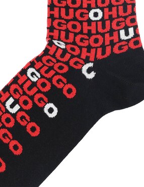Set de calceta comfort Hugo de algodón para hombre 4 pares