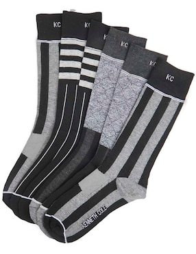 Set de calcetín comfort Kenneth Cole para hombre 6 pares