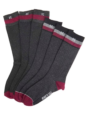 Set de calcetín comfort Kenneth Cole para hombre 6 pares