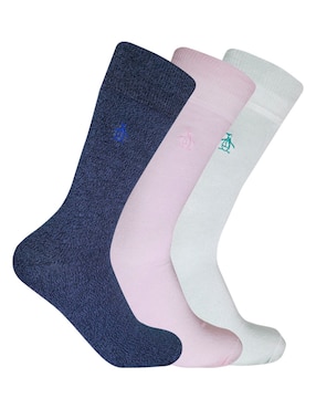 Set de calcetín comfort Original Penguin de bambú para hombre 3 pares