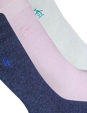 Set de calcetín comfort Original Penguin de bambú para hombre 3 pares