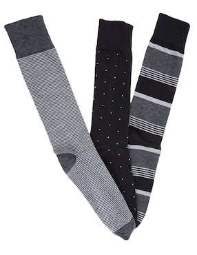 Set de calceta comfort JBE de algodón para hombre 3 pares
