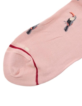 Calceta comfort Punto Blanco de algodón para hombre