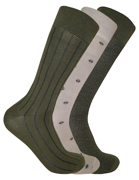 Set de calcetín Perry Ellis de bambú para hombre 3 pares