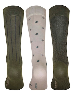 Set de calcetín Perry Ellis de bambú para hombre 3 pares