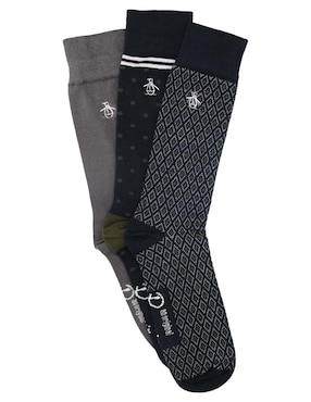 Set de calcetín comfort Original Penguin de bambú para hombre 3 pares