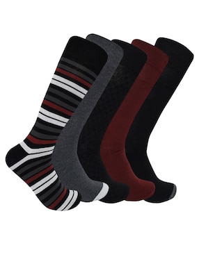 Set de calcetín comfort JBE de bambú para hombre 5 pares