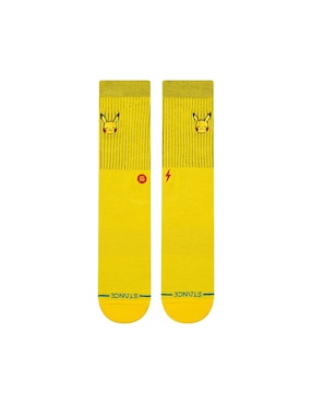 Calcetín Pikachu Stance de algodón para hombre