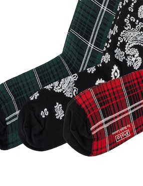 Set de calcetín comfort Polo Ralph Lauren para hombre 3 pares