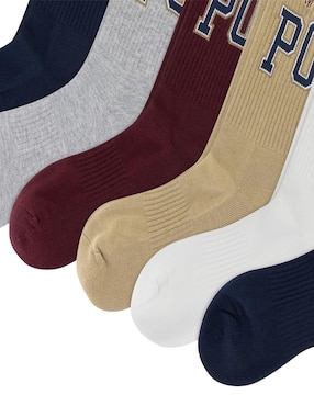 Set de calceta Polo Ralph Lauren para hombre 6 pares
