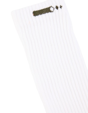 Set de calcetín Punto Blanco de algodón para hombre 6 pares