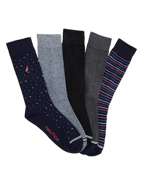 Set de calceta Nautica para hombre 5 pares