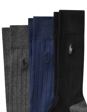 Set de calcetín comfort Polo Ralph Lauren para hombre 3 pares