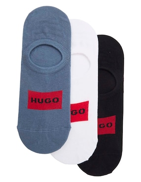 Set protector de pie Hugo de algodón para hombre 3 pares