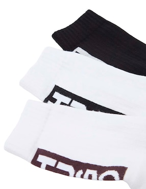 Set de calcetín Hugo de algodón para hombre 3 pares
