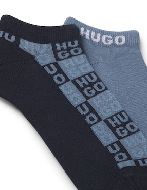 Set de tín Hugo de algodón para hombre 2 pares