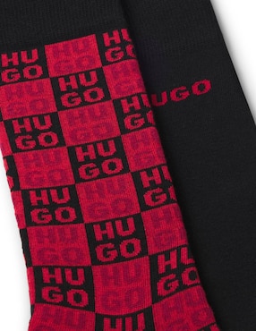 Set de calceta Hugo de algodón para hombre 2 pares