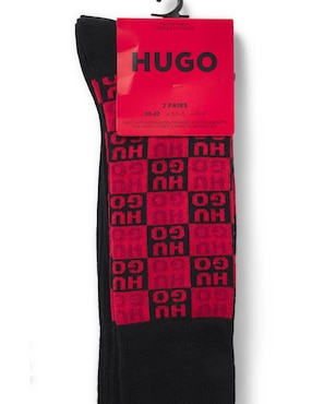 Set de calceta Hugo de algodón para hombre 2 pares