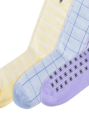 Set de calcetín Polo Ralph Lauren de algodón para hombre 3 pares