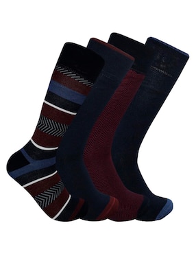 Set de calcetín Perry Ellis de bambú para hombre 4 pares