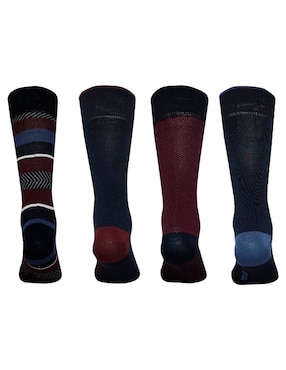 Set de calcetín Perry Ellis de bambú para hombre 4 pares