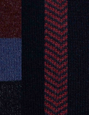 Set de calcetín Perry Ellis de bambú para hombre 4 pares