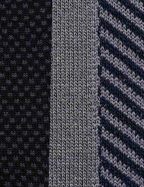 Set de calcetín JBE de bambú para hombre 3 pares