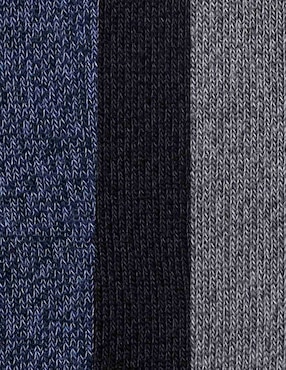 Set de calcetín JBE de bambú para hombre 3 pares