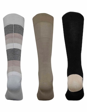 Set de calcetín JBE de bambú para hombre 3 pares