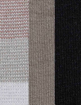 Set de calcetín JBE de bambú para hombre 3 pares