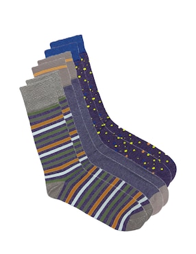 Set de calcetín Clarks de bambú para hombre 3 pares