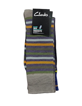 Set de calcetín Clarks de bambú para hombre 3 pares