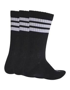 Set de calceta comfort Adidas para hombre 3 pares