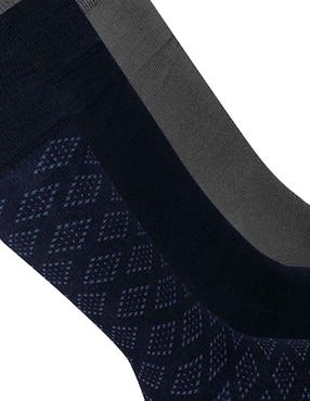 Set de calcetín Jbe de bambú para hombre 3 pares