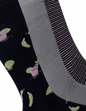 Set de calcetín Jbe de bambú para hombre 3 pares