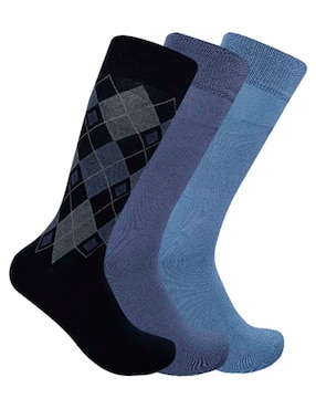 Set de calcetín Jbe de bambú para hombre 3 pares
