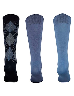 Set de calcetín Jbe de bambú para hombre 3 pares