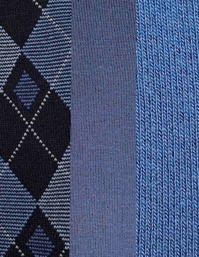 Set de calcetín Jbe de bambú para hombre 3 pares