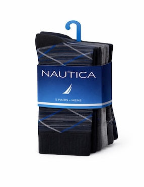 Set de calcetín Nautica para hombre 5 pares